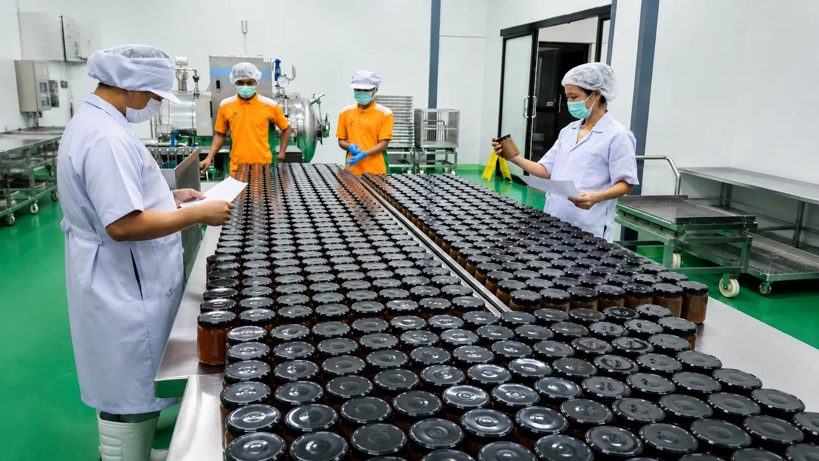 Factory production line