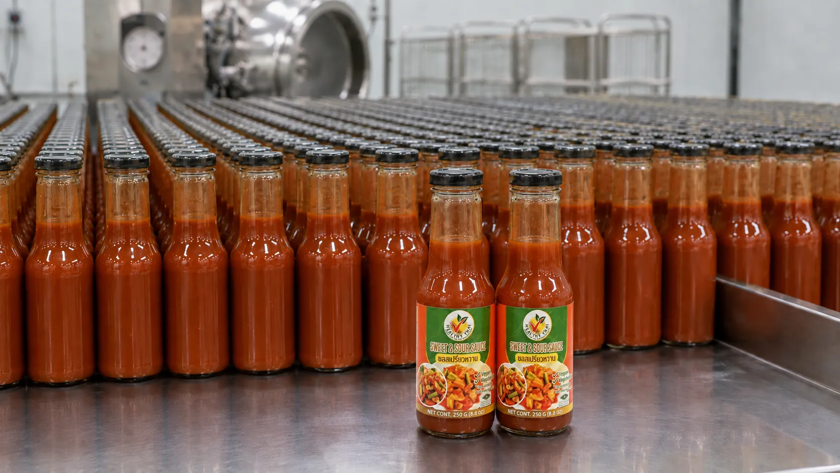 Bottling production line