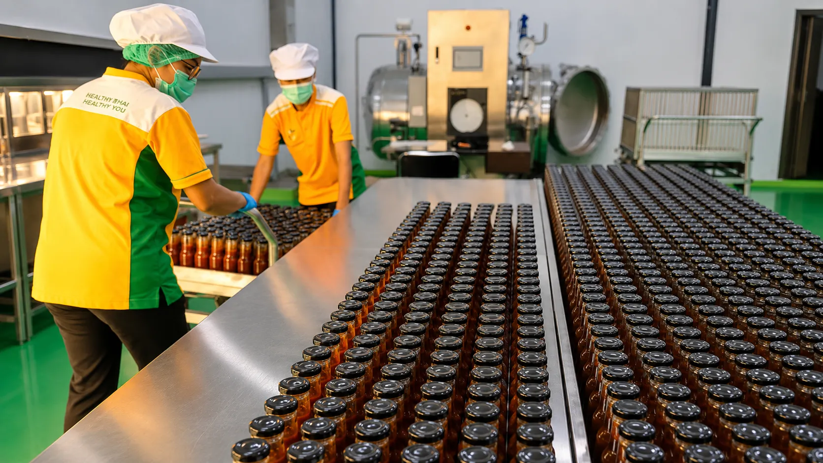 Factory inspection area